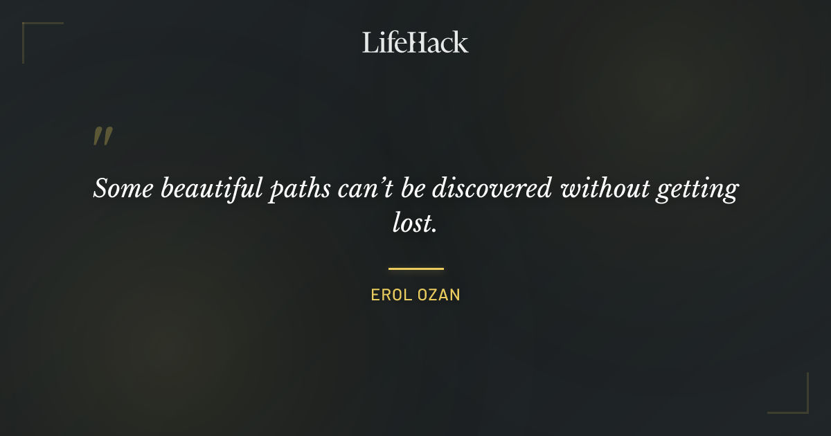 Quote by Erol Ozan