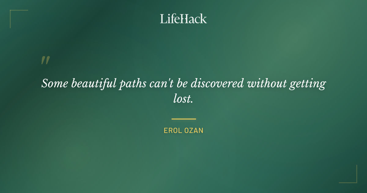 Quote by Erol Ozan