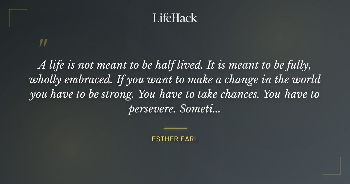 Quote by Esther Earl