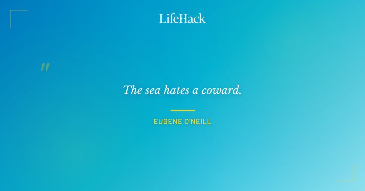 Quote by Eugene O'Neill