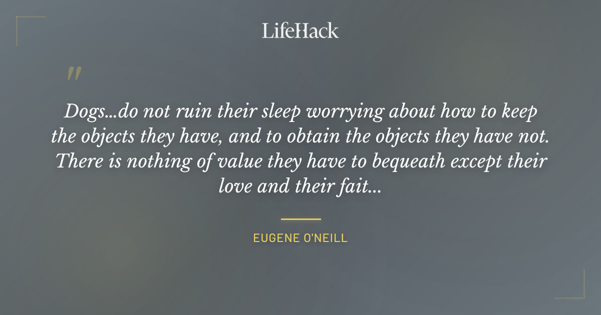 Quote by Eugene O'Neill
