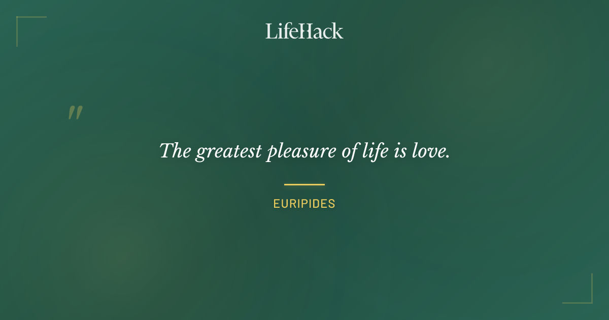 Quote by Euripides