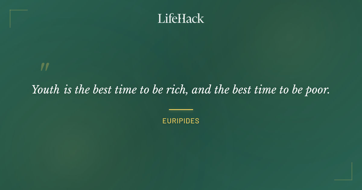 Quote by Euripides