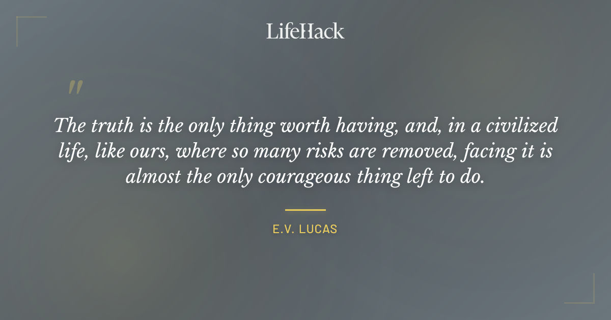 Quote by E.V. Lucas
