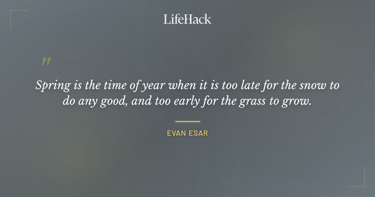 Quote by Evan Esar