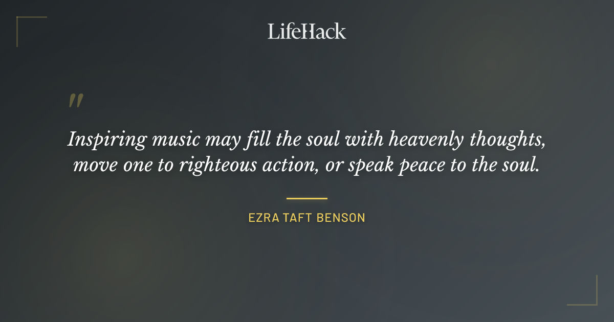 Quote by Ezra Taft Benson