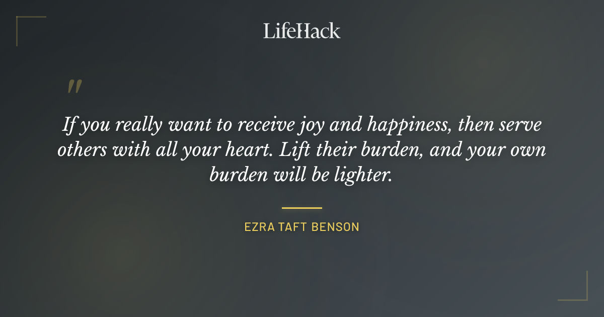 Quote by Ezra Taft Benson