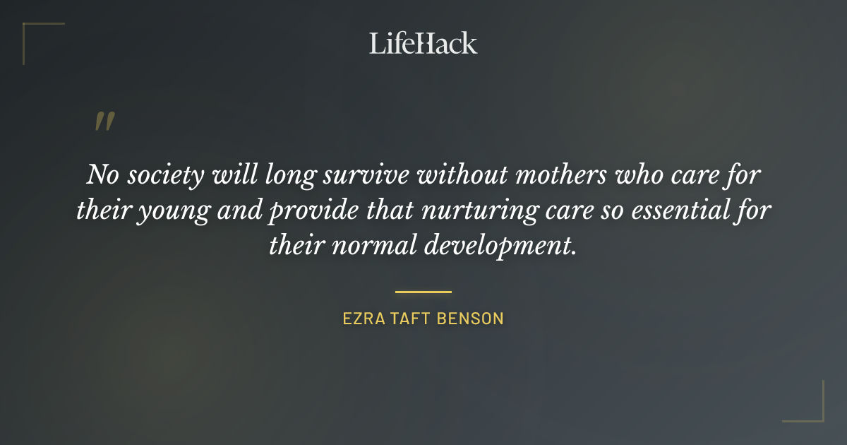Quote by Ezra Taft Benson