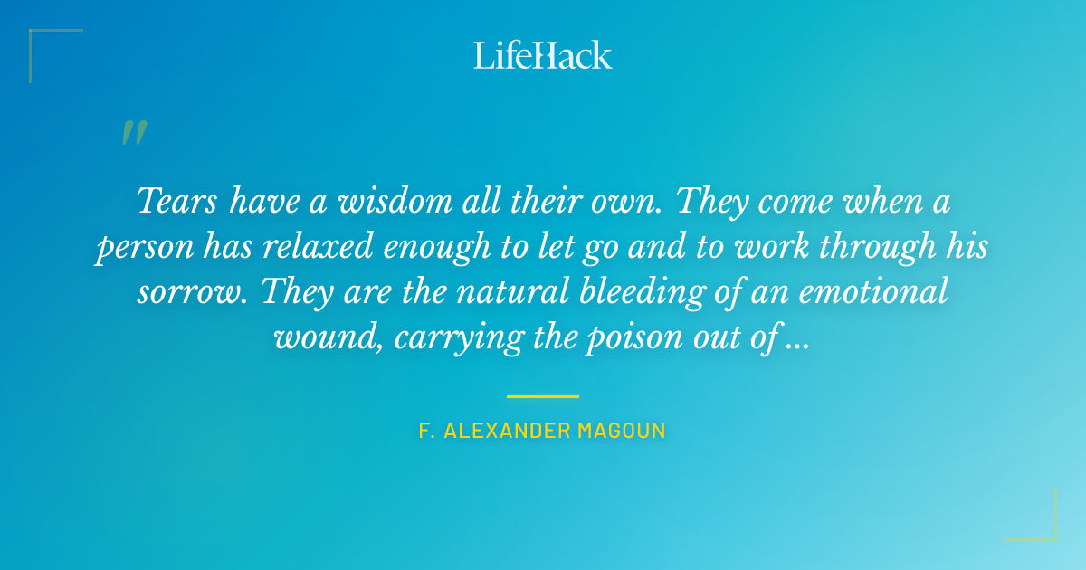 Quote by F. Alexander Magoun