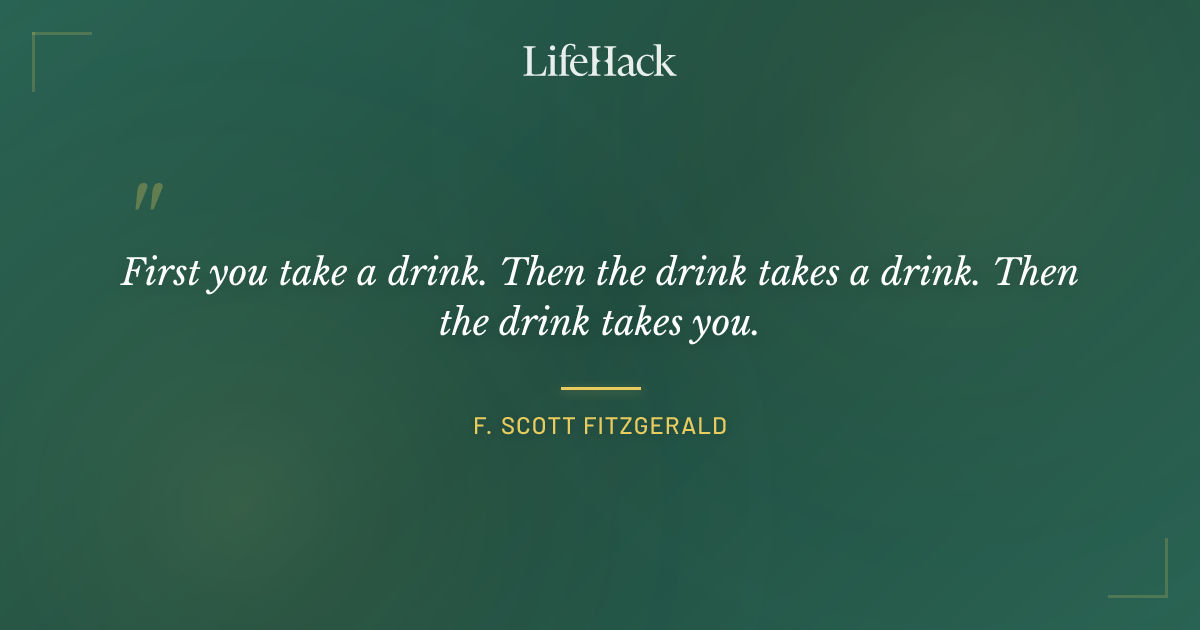 Quote by F. Scott Fitzgerald