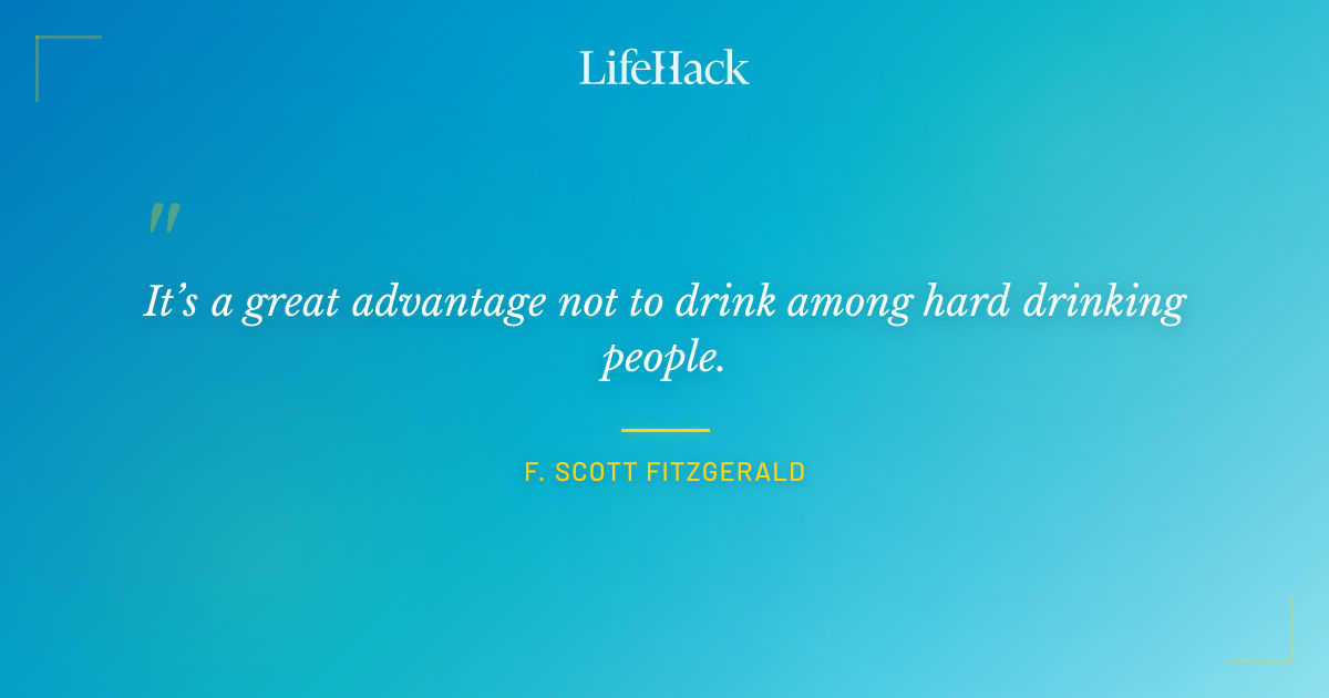 Quote by F. Scott Fitzgerald