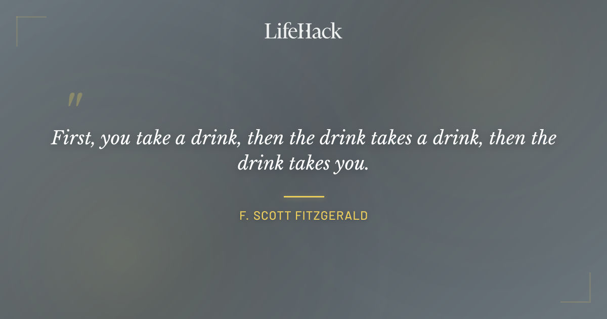 Quote by F. Scott Fitzgerald
