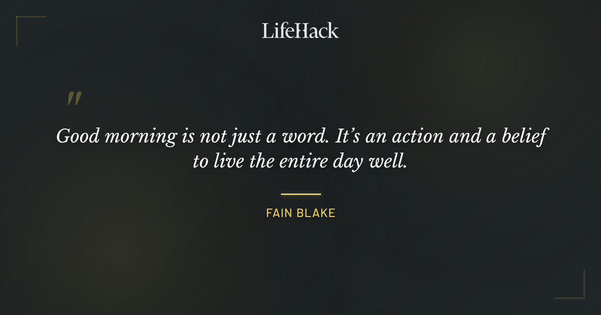 Quote by Fain Blake