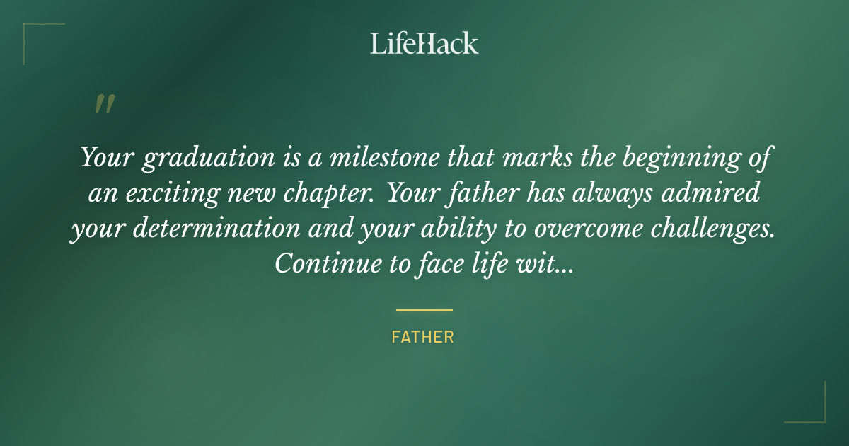 Quote by Father
