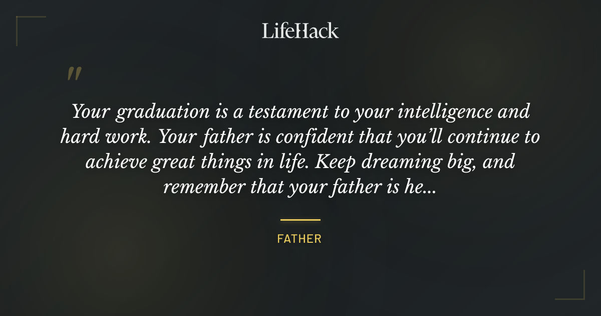 Quote by Father