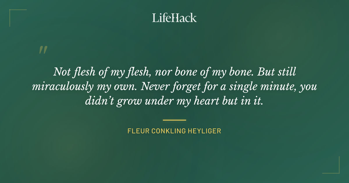 Quote by Fleur Conkling Heyliger