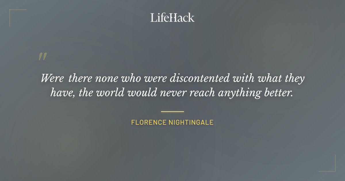 Quote by Florence Nightingale
