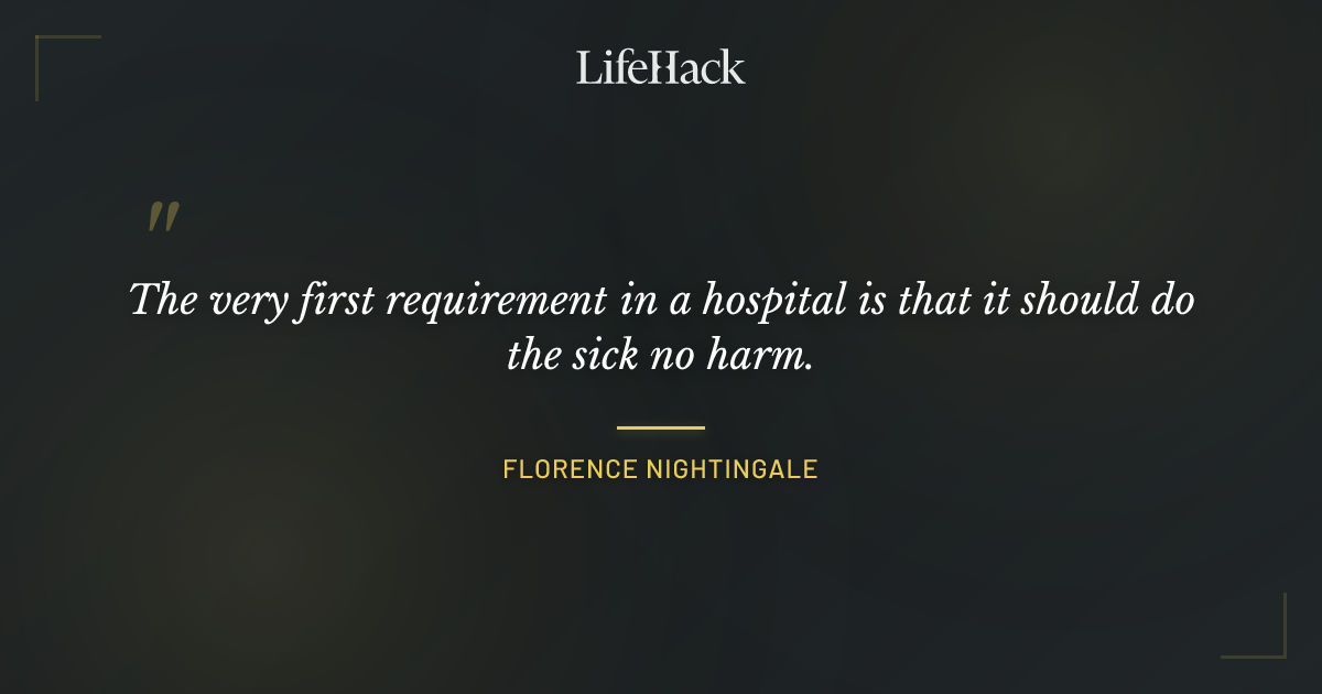 Quote by Florence Nightingale
