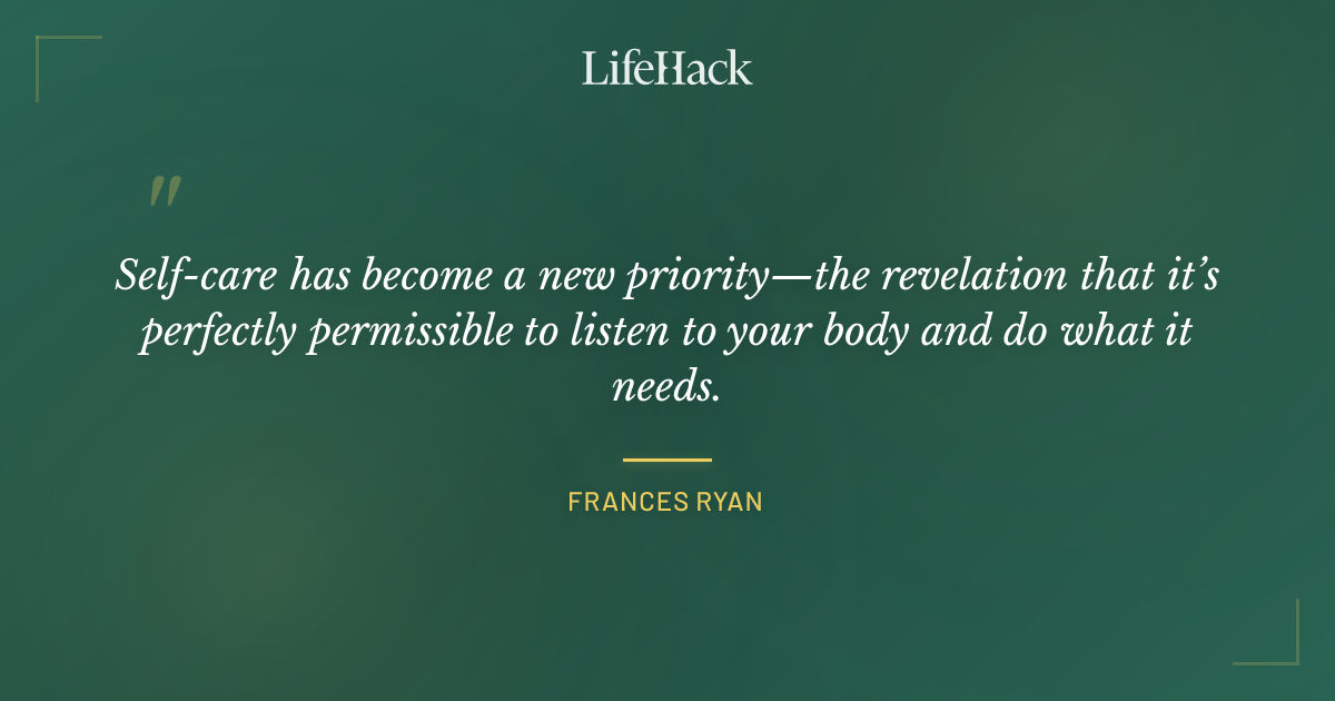 Quote by Frances Ryan