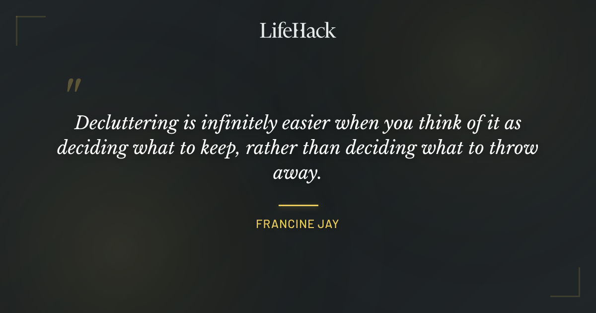 Quote by Francine Jay