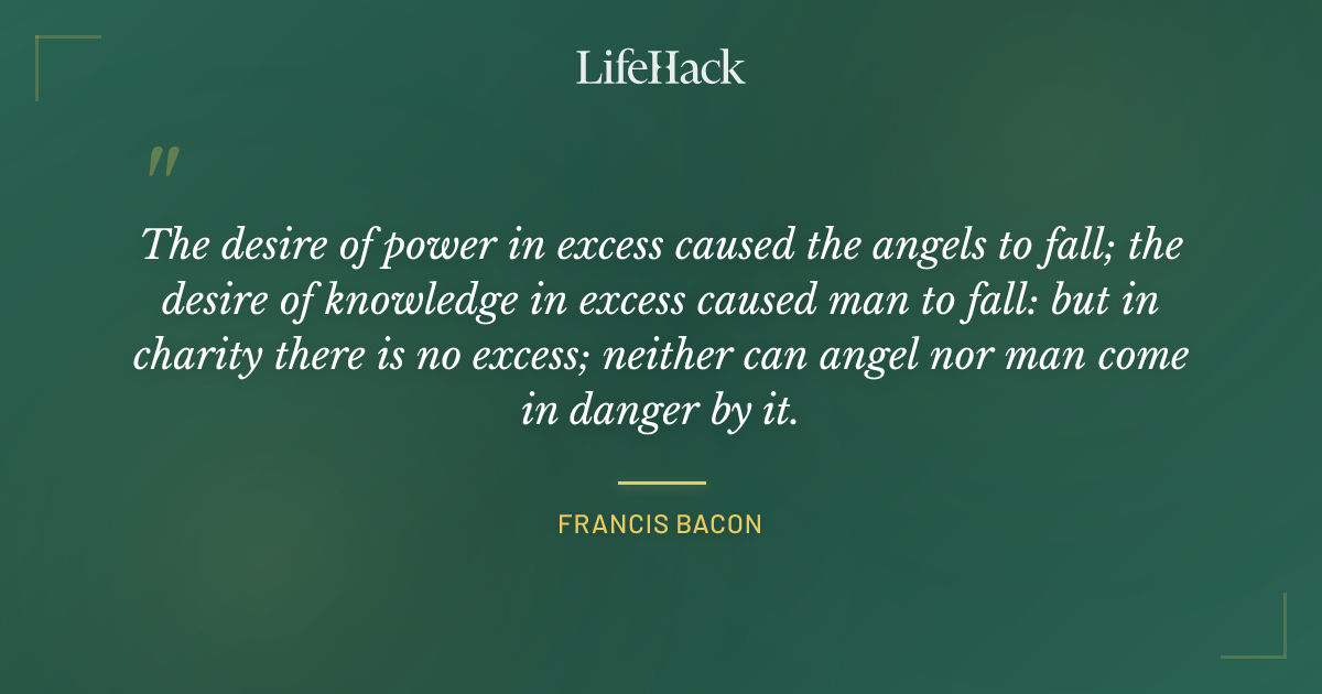 Quote by Francis Bacon