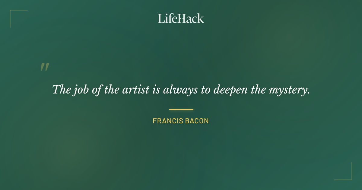 Quote by Francis Bacon