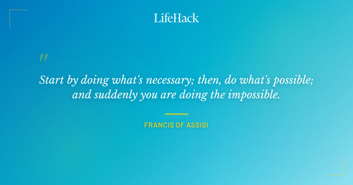 Quote by Francis of Assisi