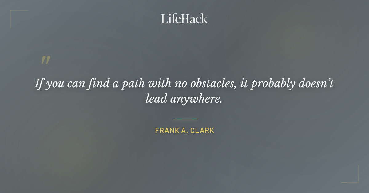 Quote by Frank A. Clark