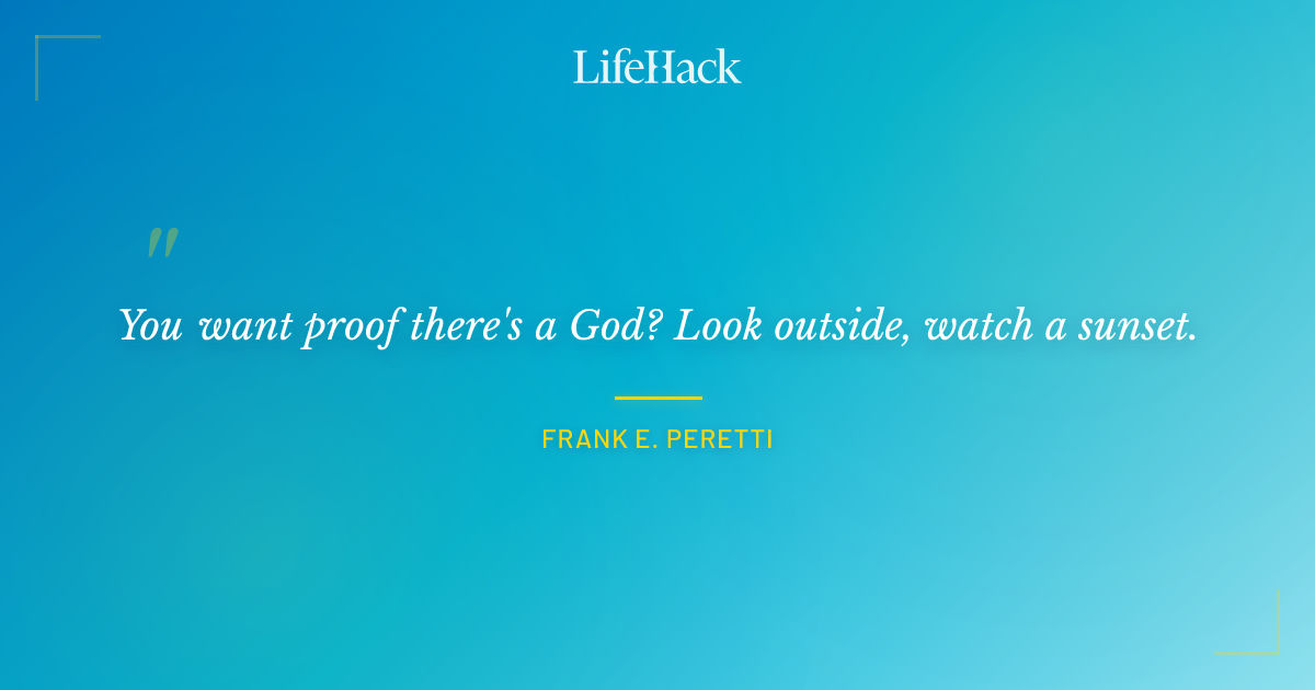 Quote by Frank E. Peretti