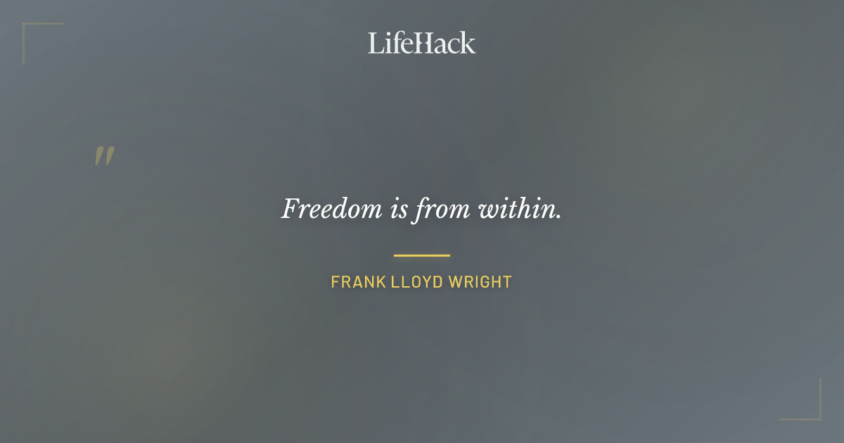Quote by Frank Lloyd Wright