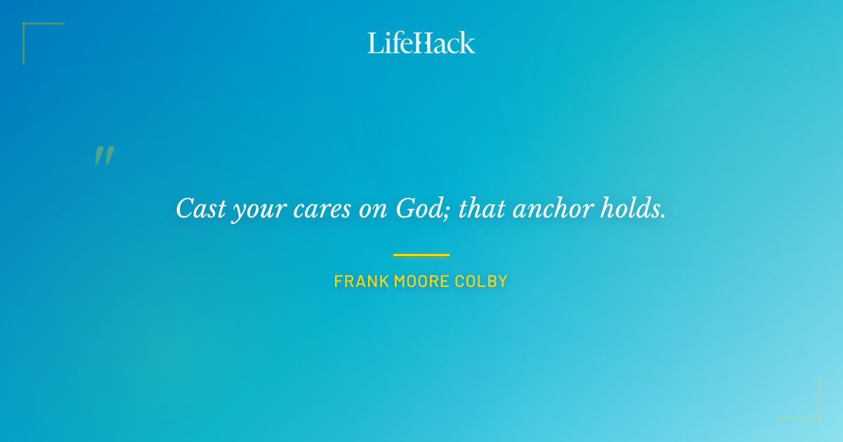 Quote by Frank Moore Colby