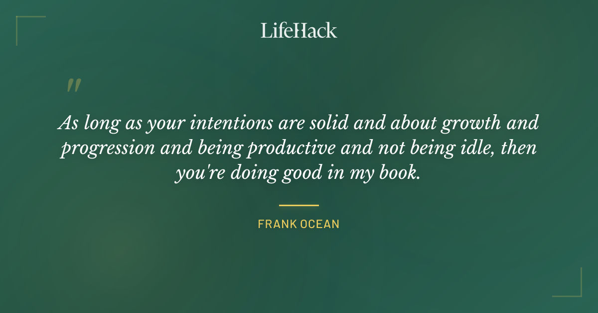 Quote by Frank Ocean