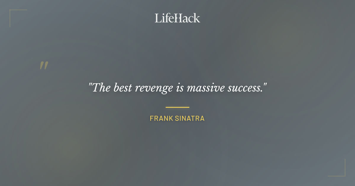 Quote by Frank Sinatra