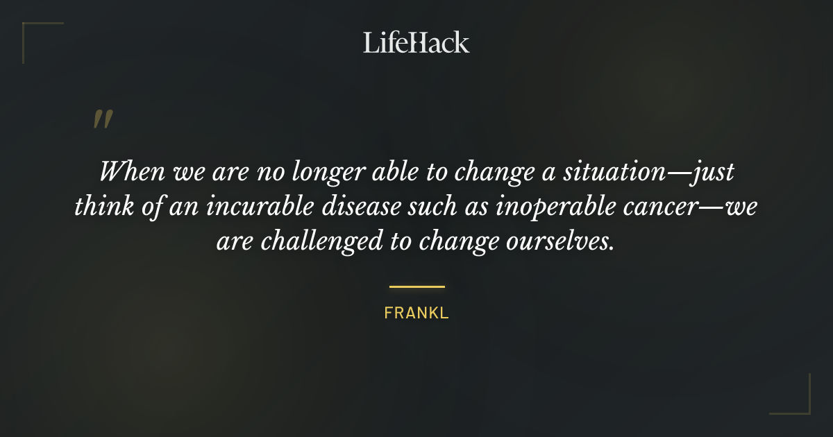 Quote by Frankl