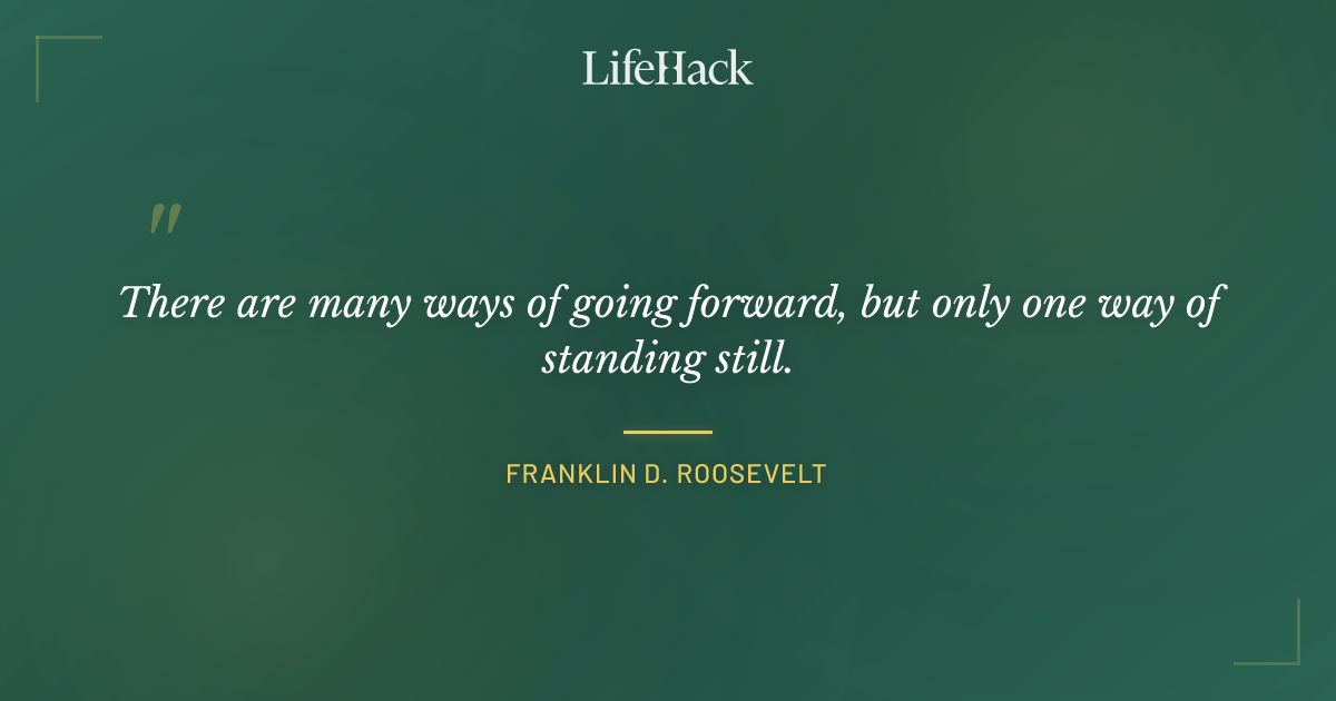 Quote by Franklin D. Roosevelt
