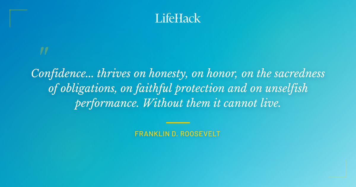 Quote by Franklin D. Roosevelt