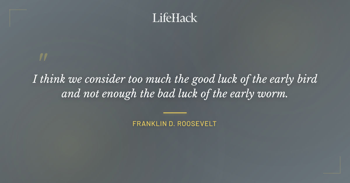 Quote by Franklin D. Roosevelt