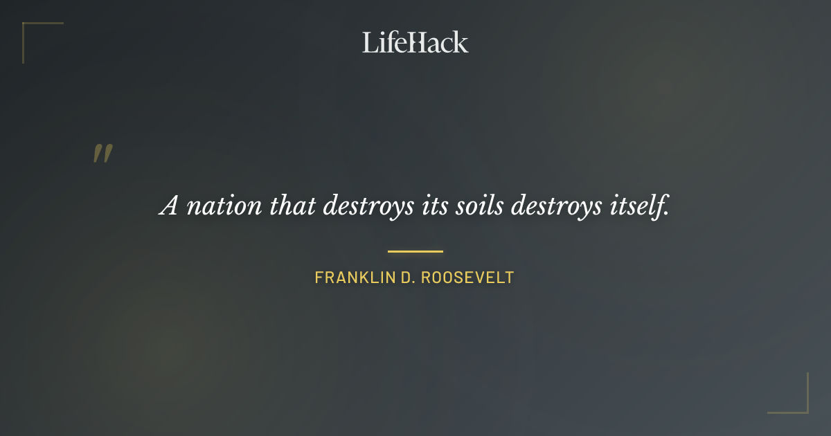 Quote by Franklin D. Roosevelt