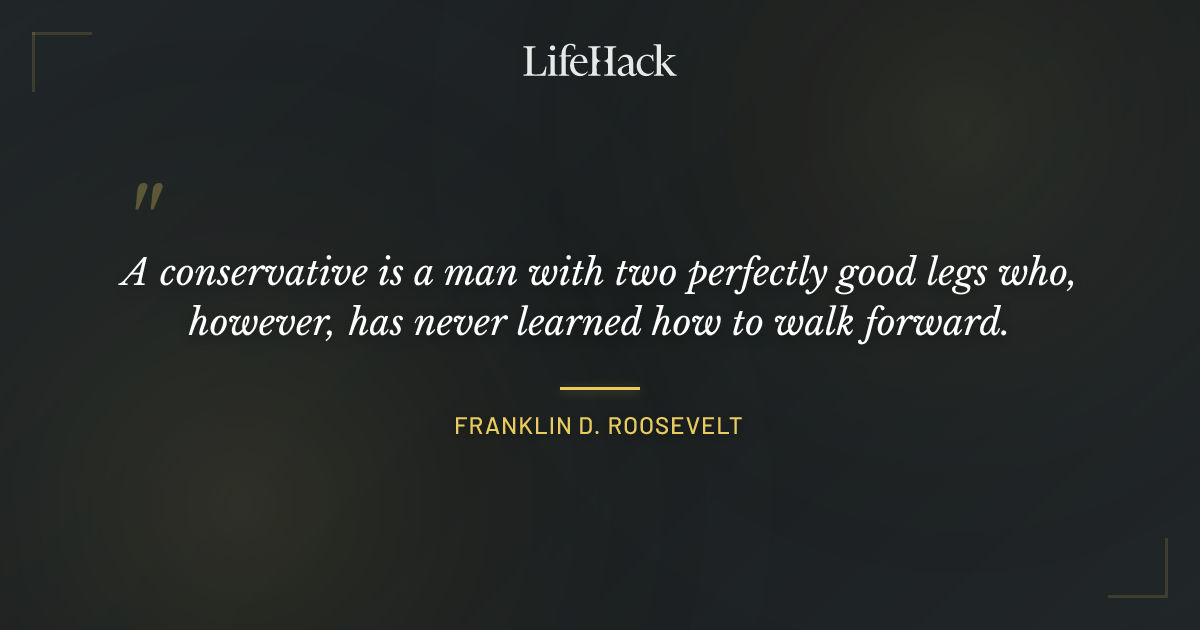 Quote by Franklin D. Roosevelt