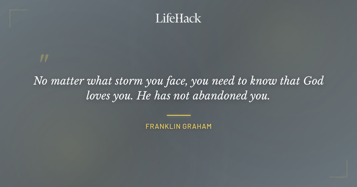 Quote by Franklin Graham