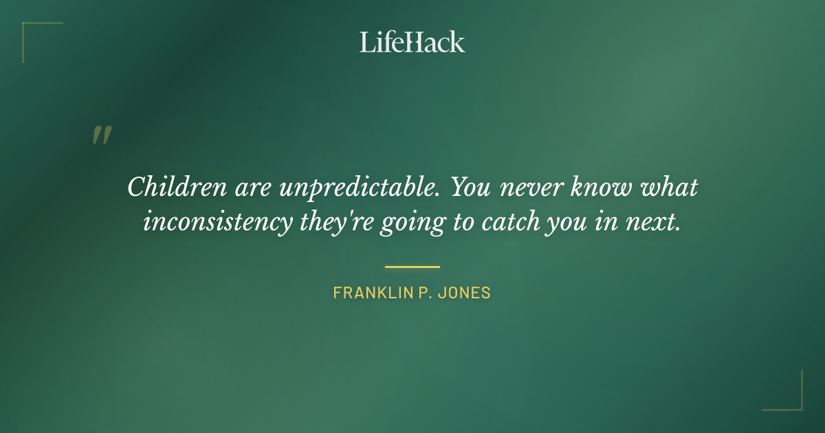Quote by Franklin P. Jones