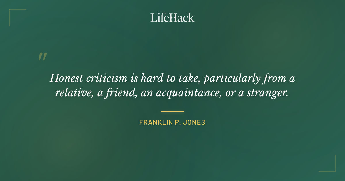 Quote by Franklin P. Jones