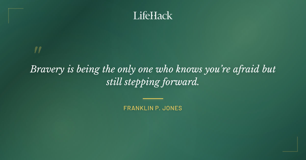 Quote by Franklin P. Jones