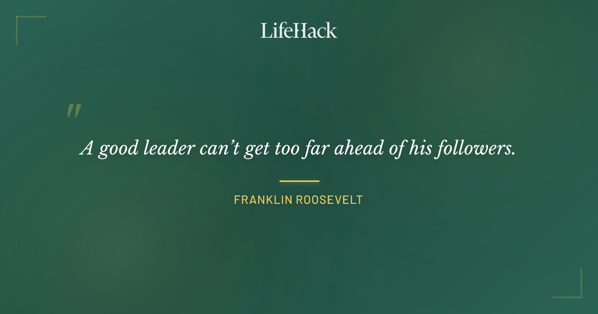 Quote by Franklin Roosevelt
