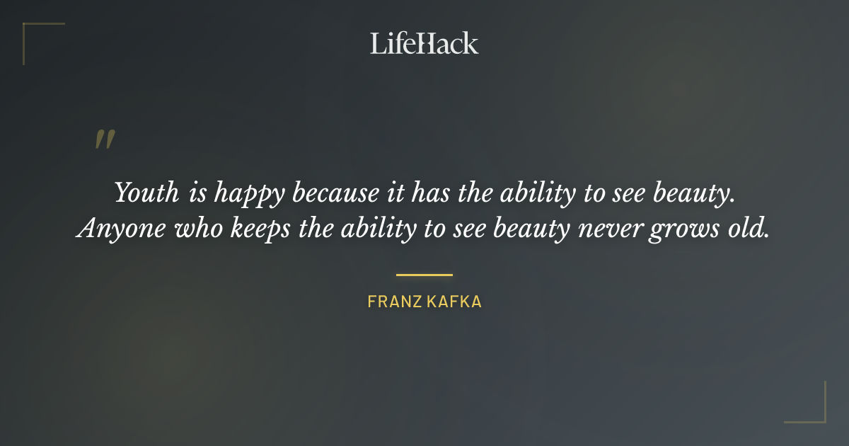 Quote by Franz Kafka