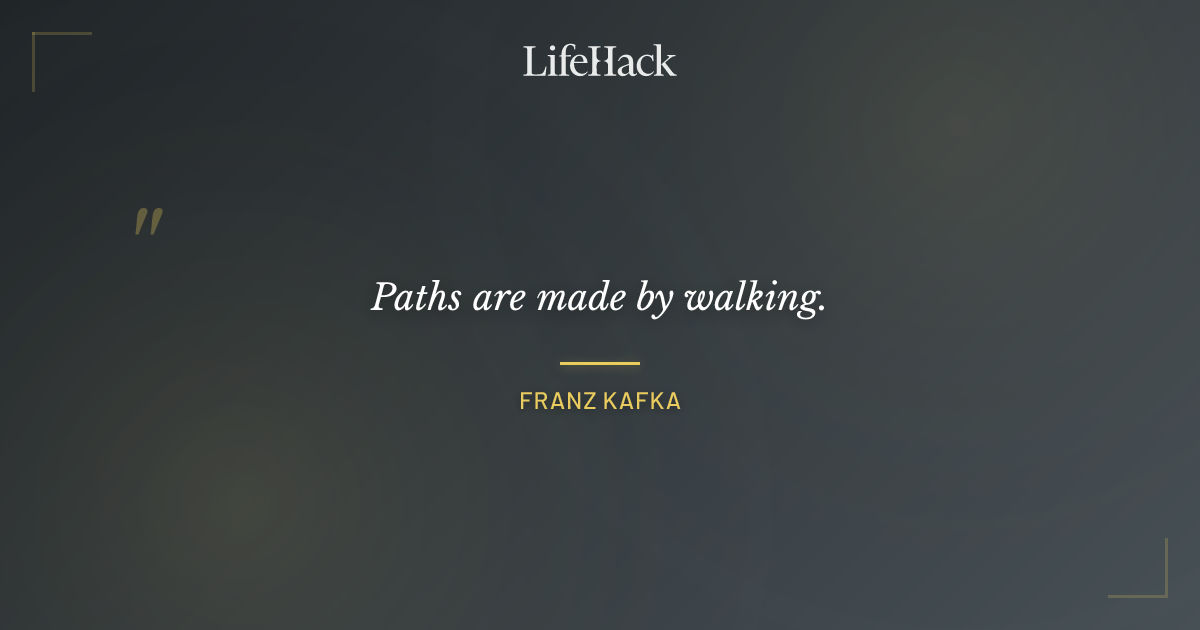 Quote by Franz Kafka