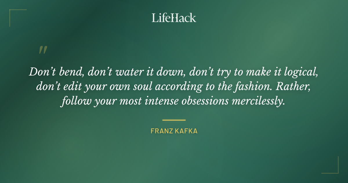 Quote by Franz Kafka