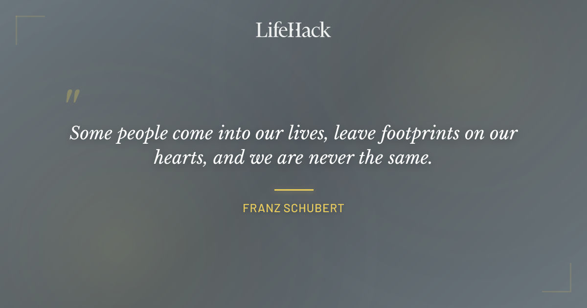 Quote by Franz Schubert
