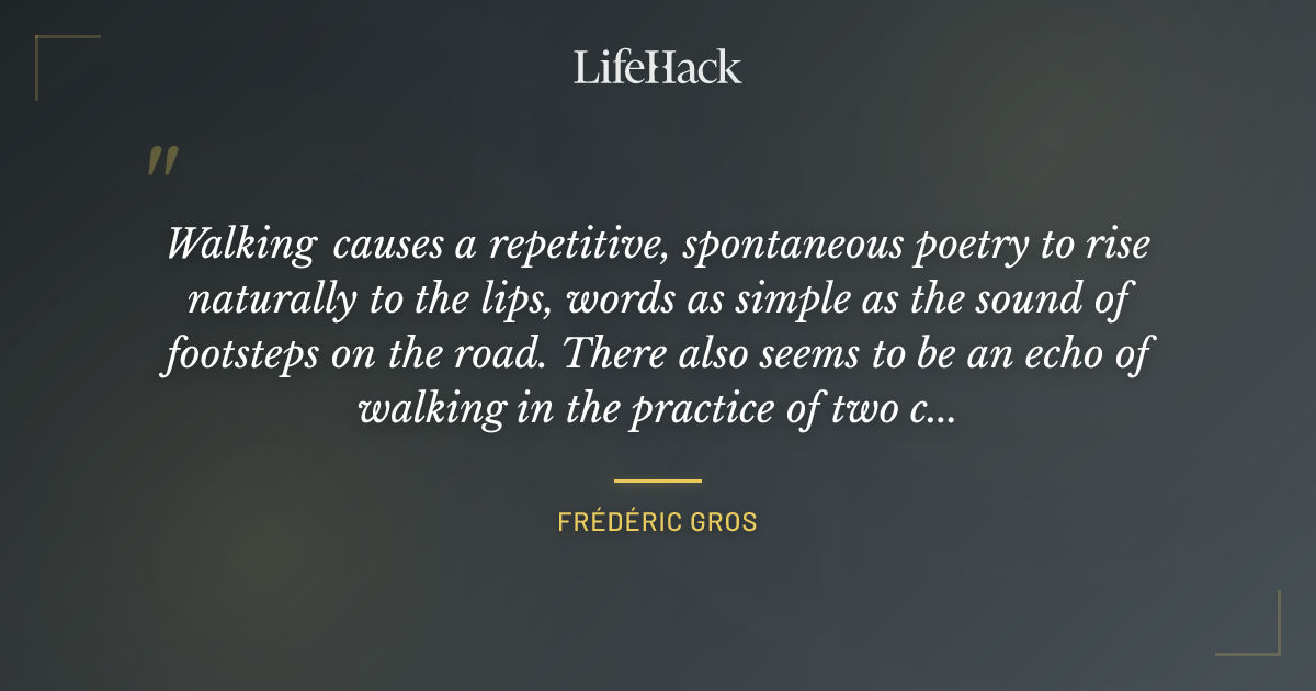 Quote by Frédéric Gros