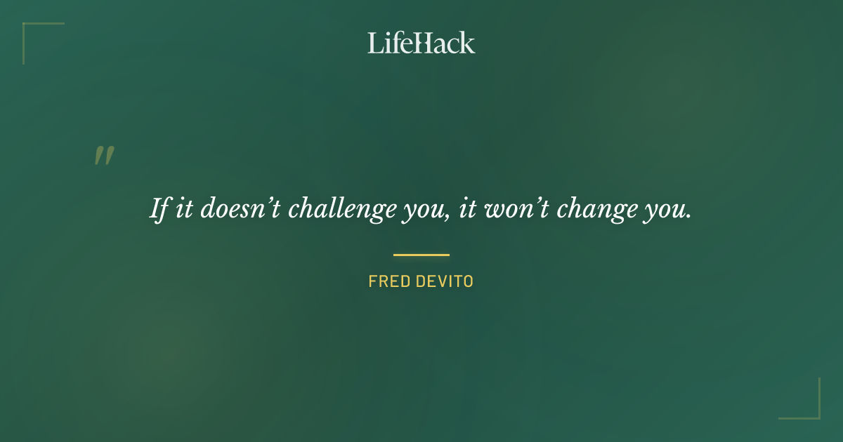 Quote by Fred Devito